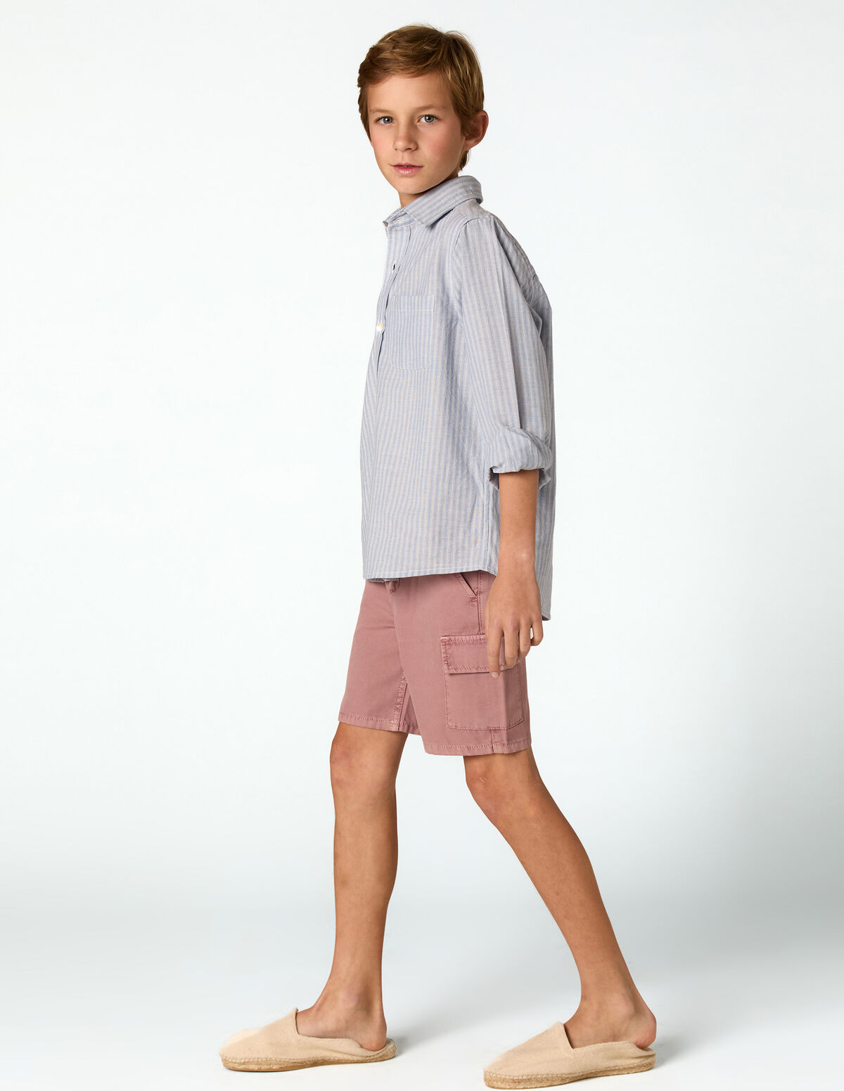 IRON GREY CARGO SHORTS